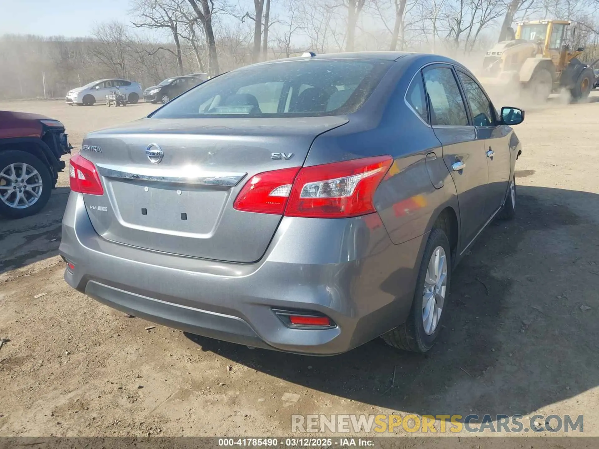 4 Photograph of a damaged car 3N1AB7AP4KY433755 NISSAN SENTRA 2019