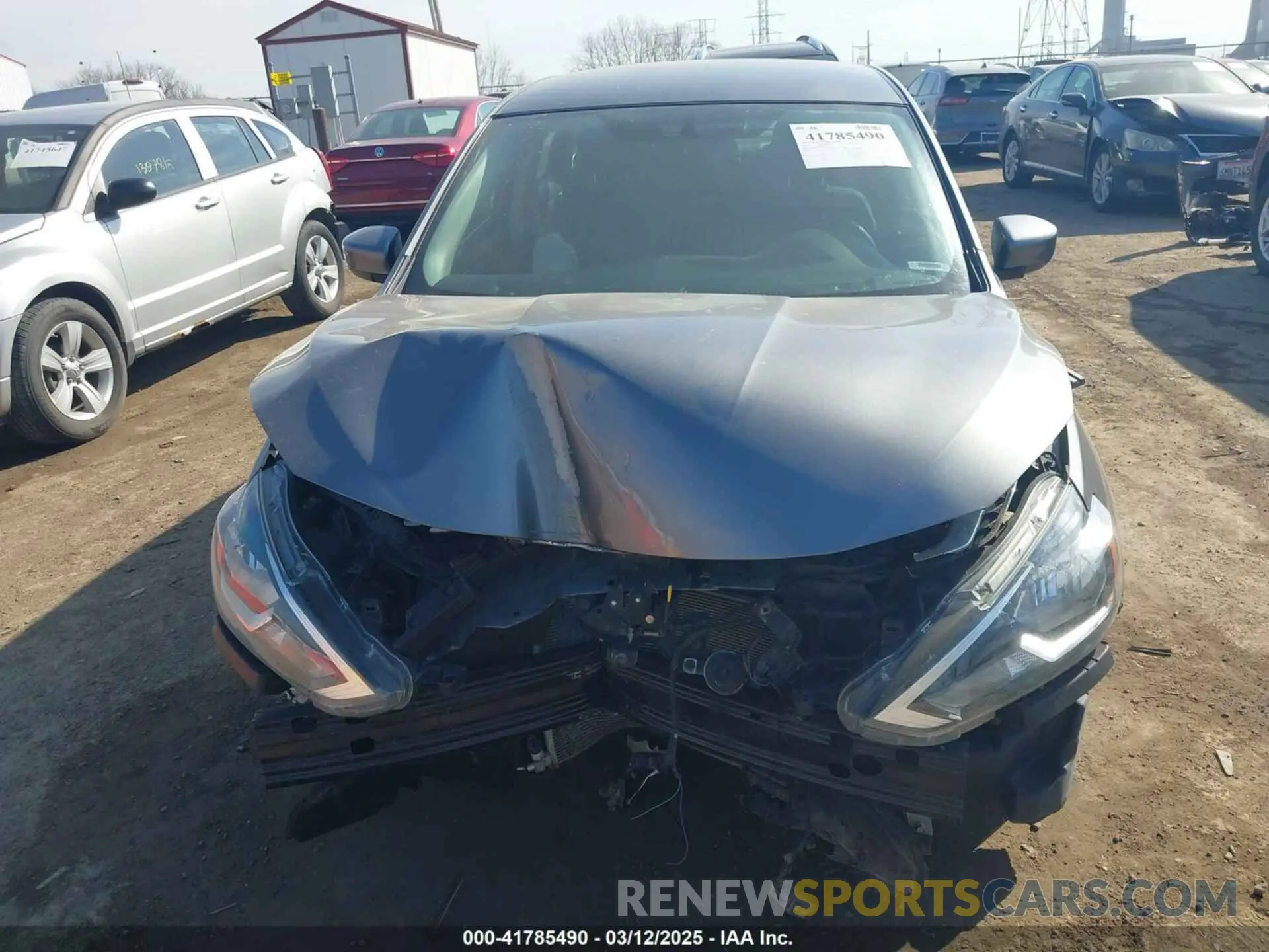 6 Photograph of a damaged car 3N1AB7AP4KY433755 NISSAN SENTRA 2019