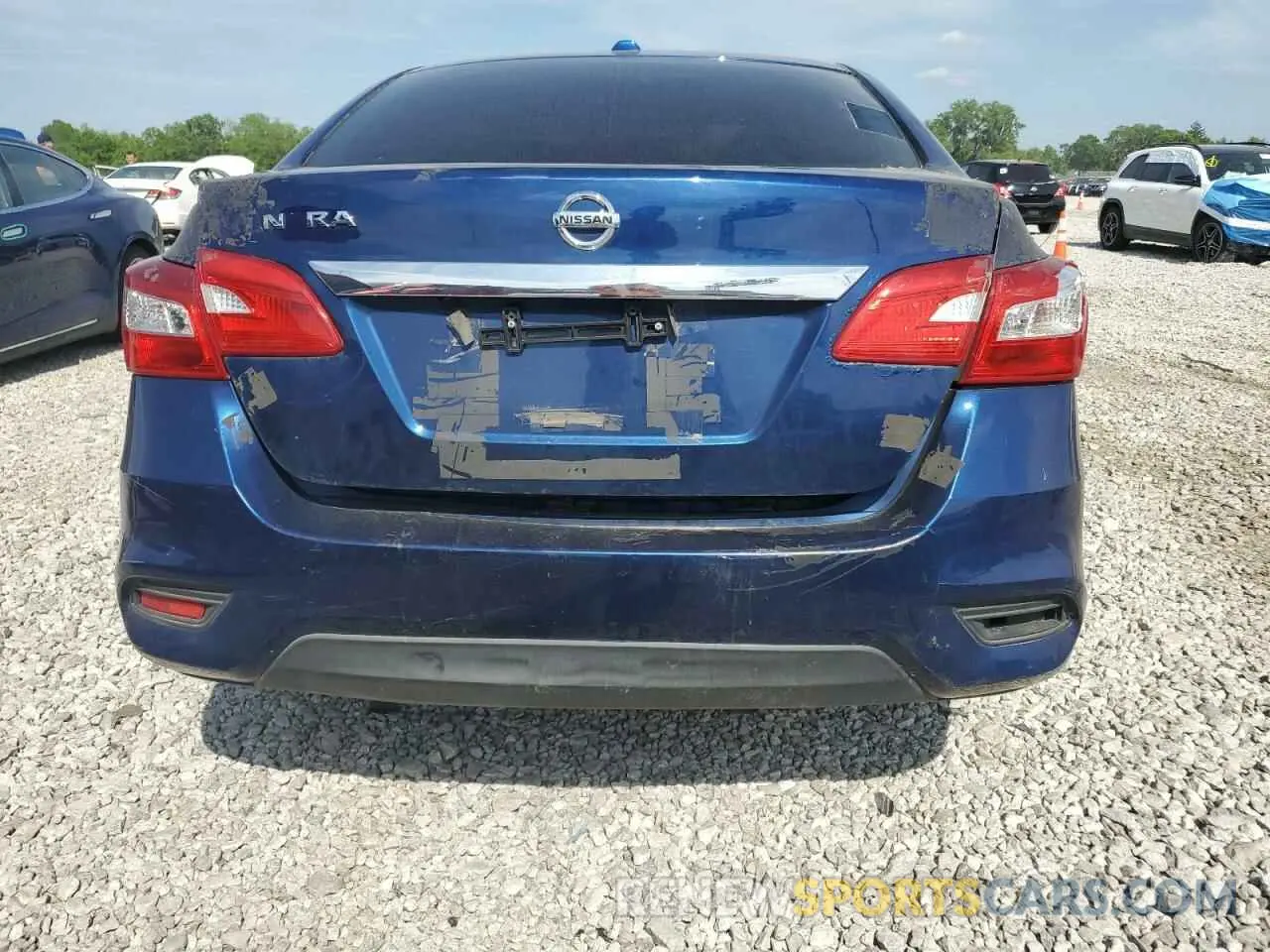 6 Photograph of a damaged car 3N1AB7AP4KY435750 NISSAN SENTRA 2019