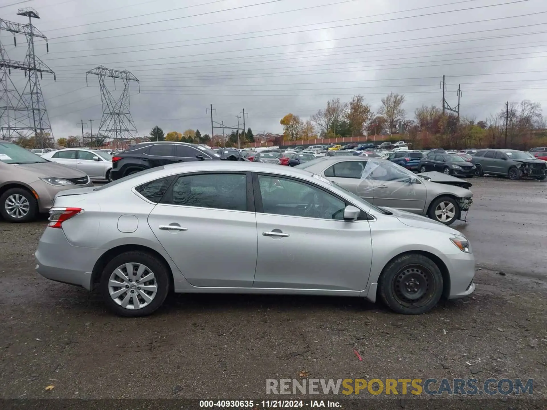 13 Photograph of a damaged car 3N1AB7AP4KY436686 NISSAN SENTRA 2019