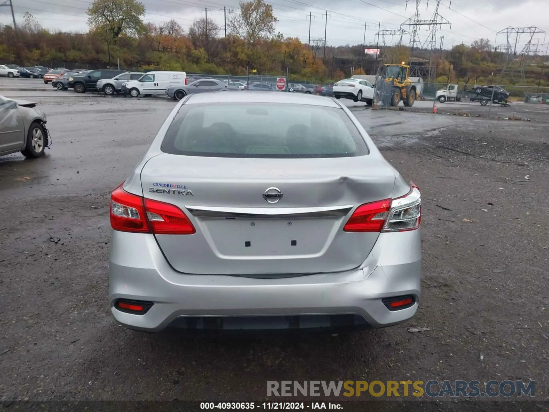 16 Photograph of a damaged car 3N1AB7AP4KY436686 NISSAN SENTRA 2019