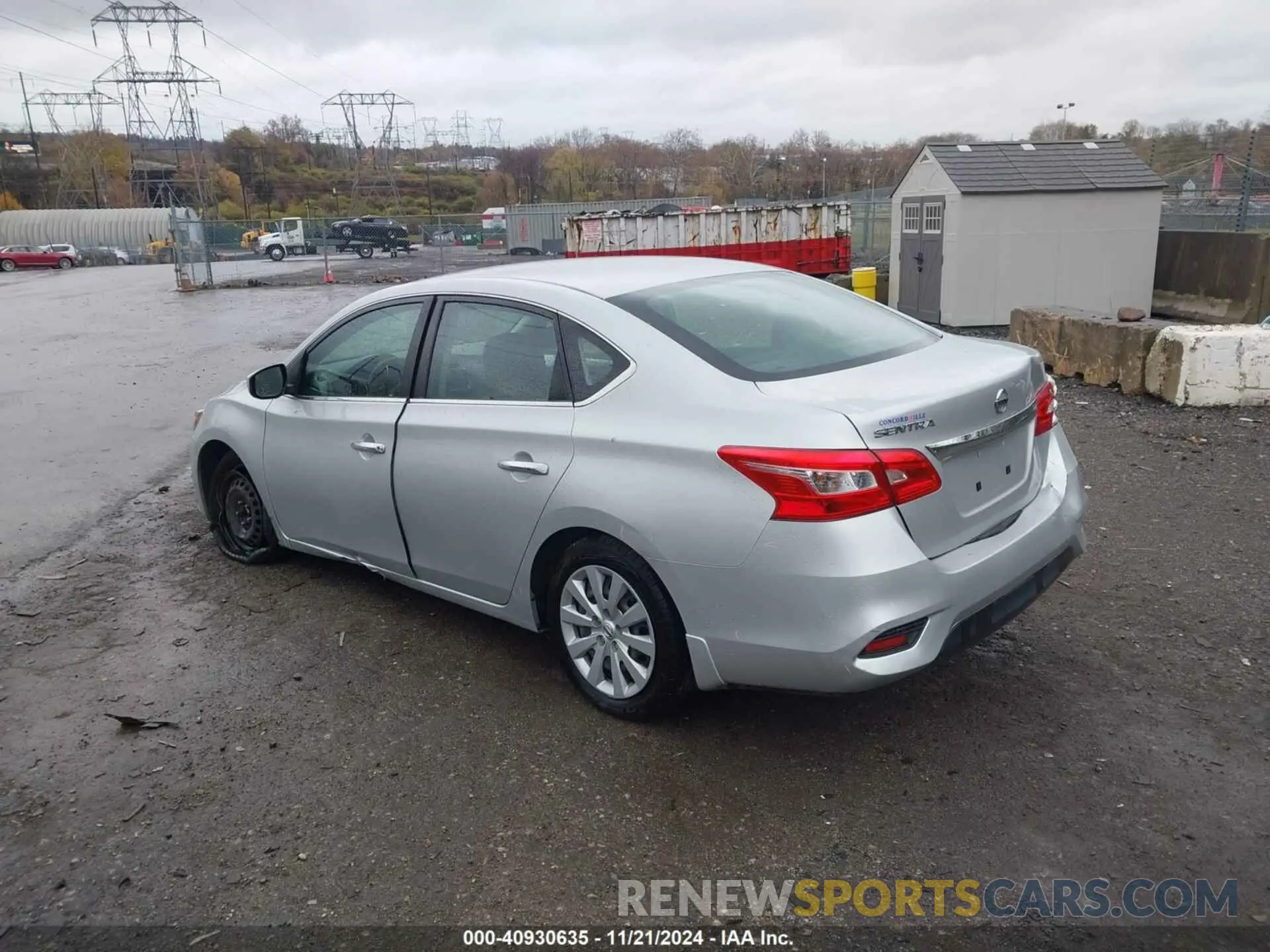 3 Photograph of a damaged car 3N1AB7AP4KY436686 NISSAN SENTRA 2019