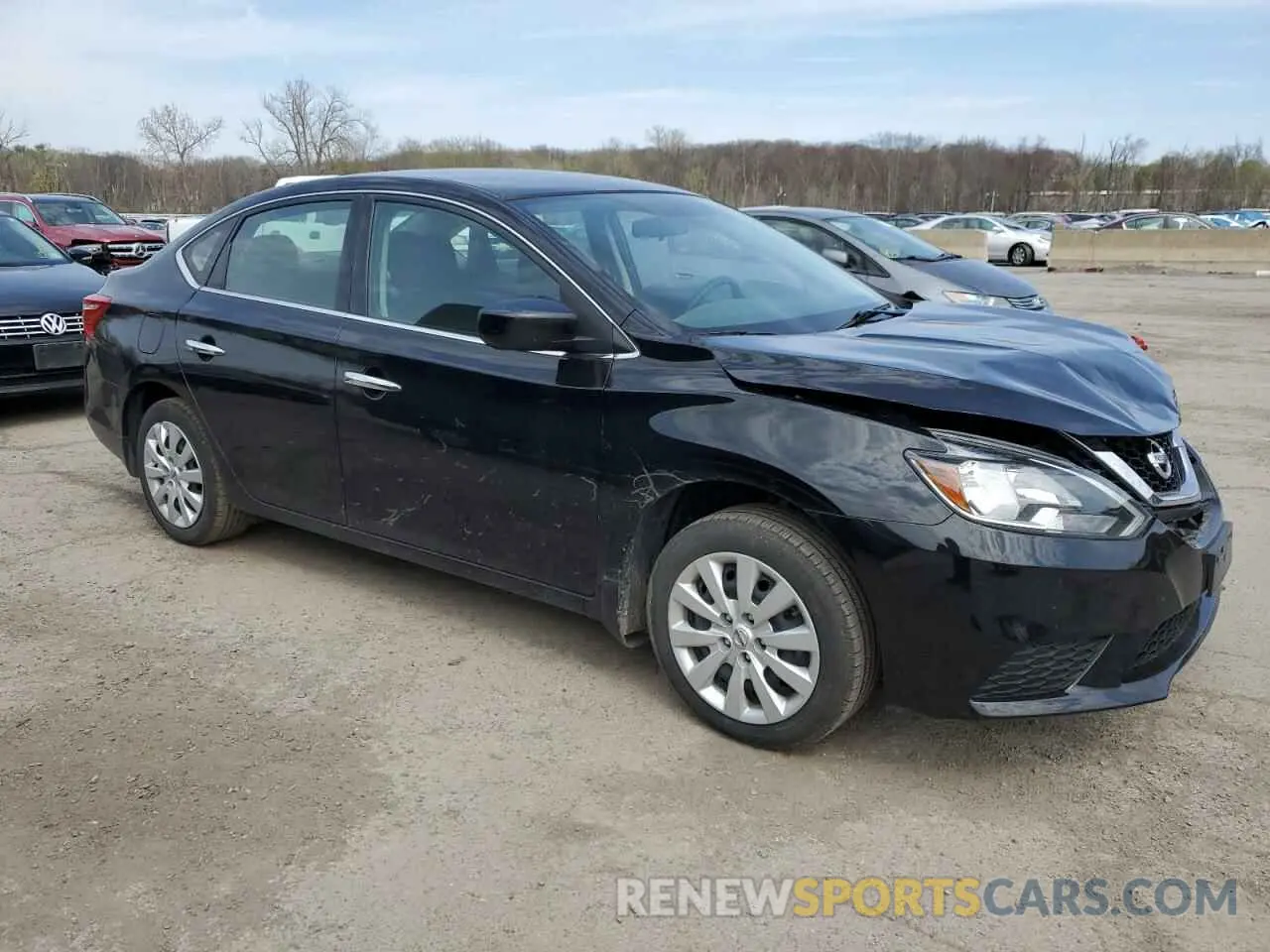 4 Photograph of a damaged car 3N1AB7AP4KY436879 NISSAN SENTRA 2019