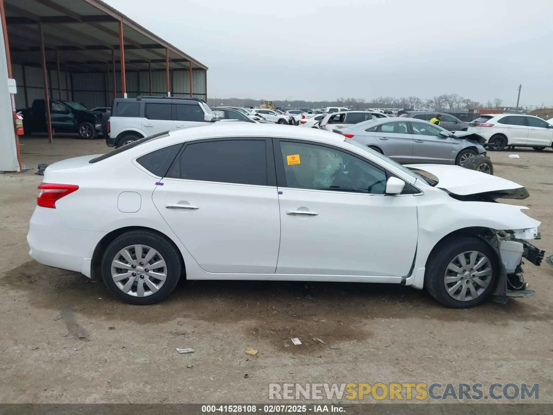 13 Photograph of a damaged car 3N1AB7AP4KY449440 NISSAN SENTRA 2019