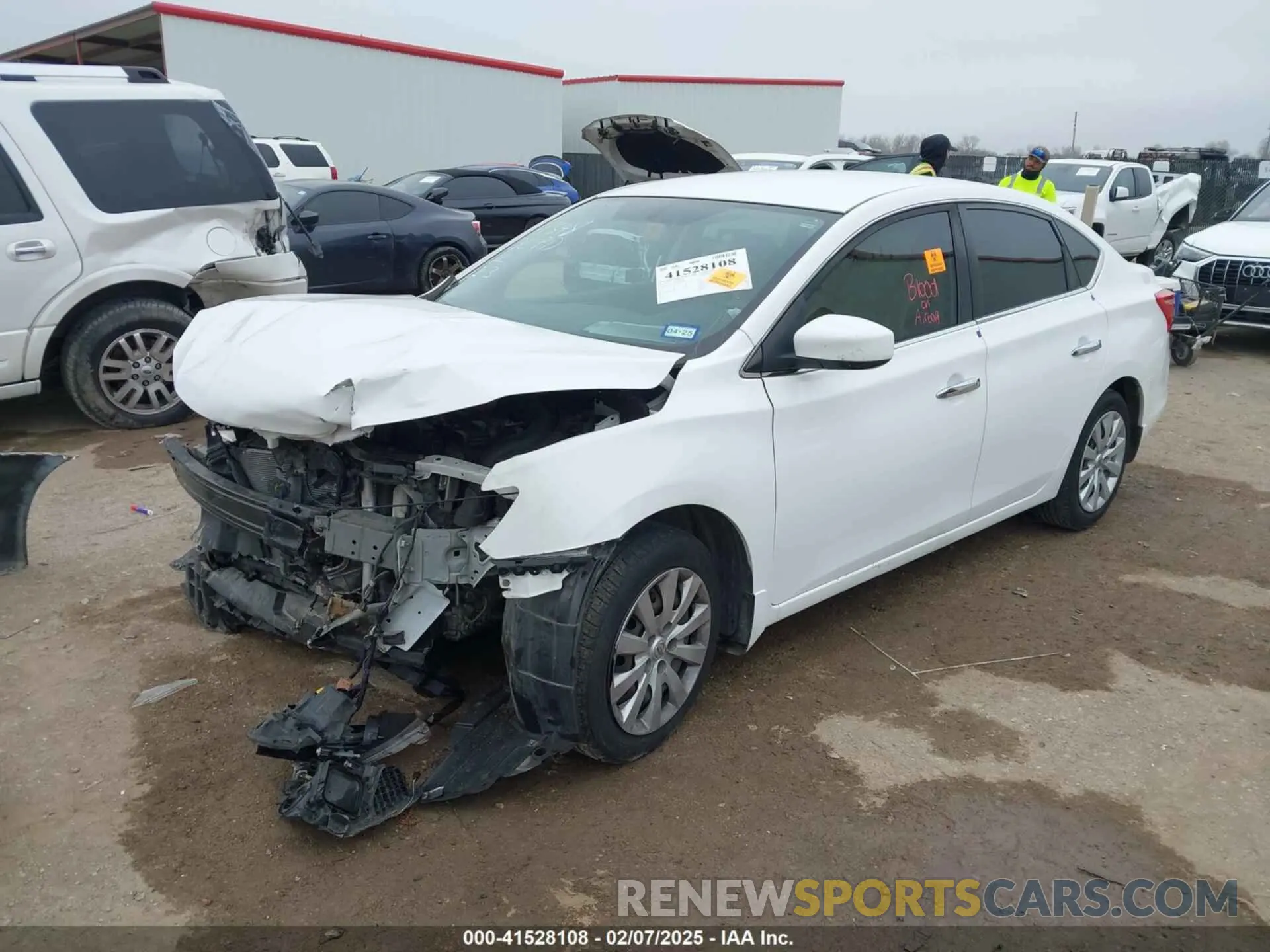 2 Photograph of a damaged car 3N1AB7AP4KY449440 NISSAN SENTRA 2019