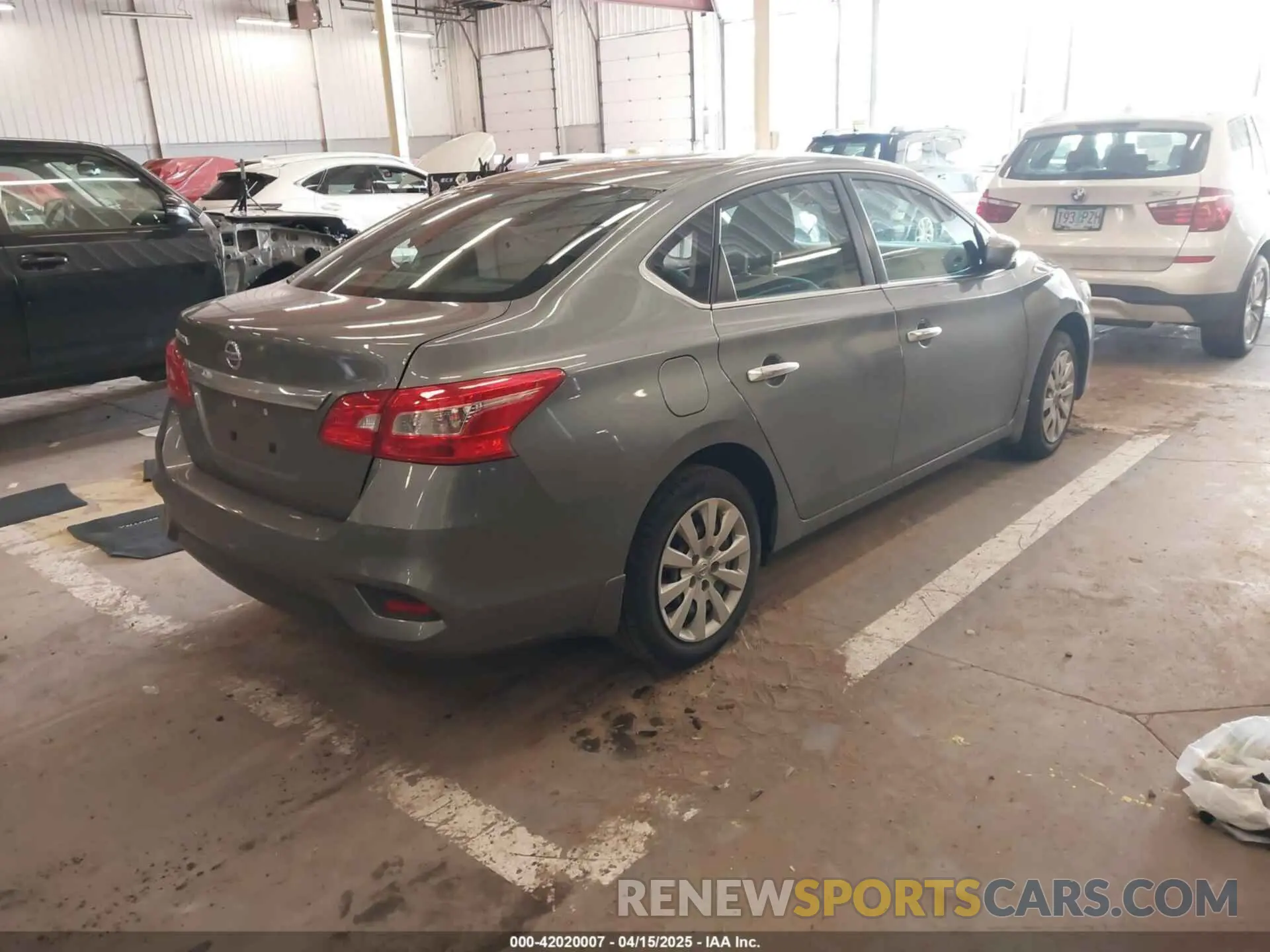 4 Photograph of a damaged car 3N1AB7AP4KY450295 NISSAN SENTRA 2019