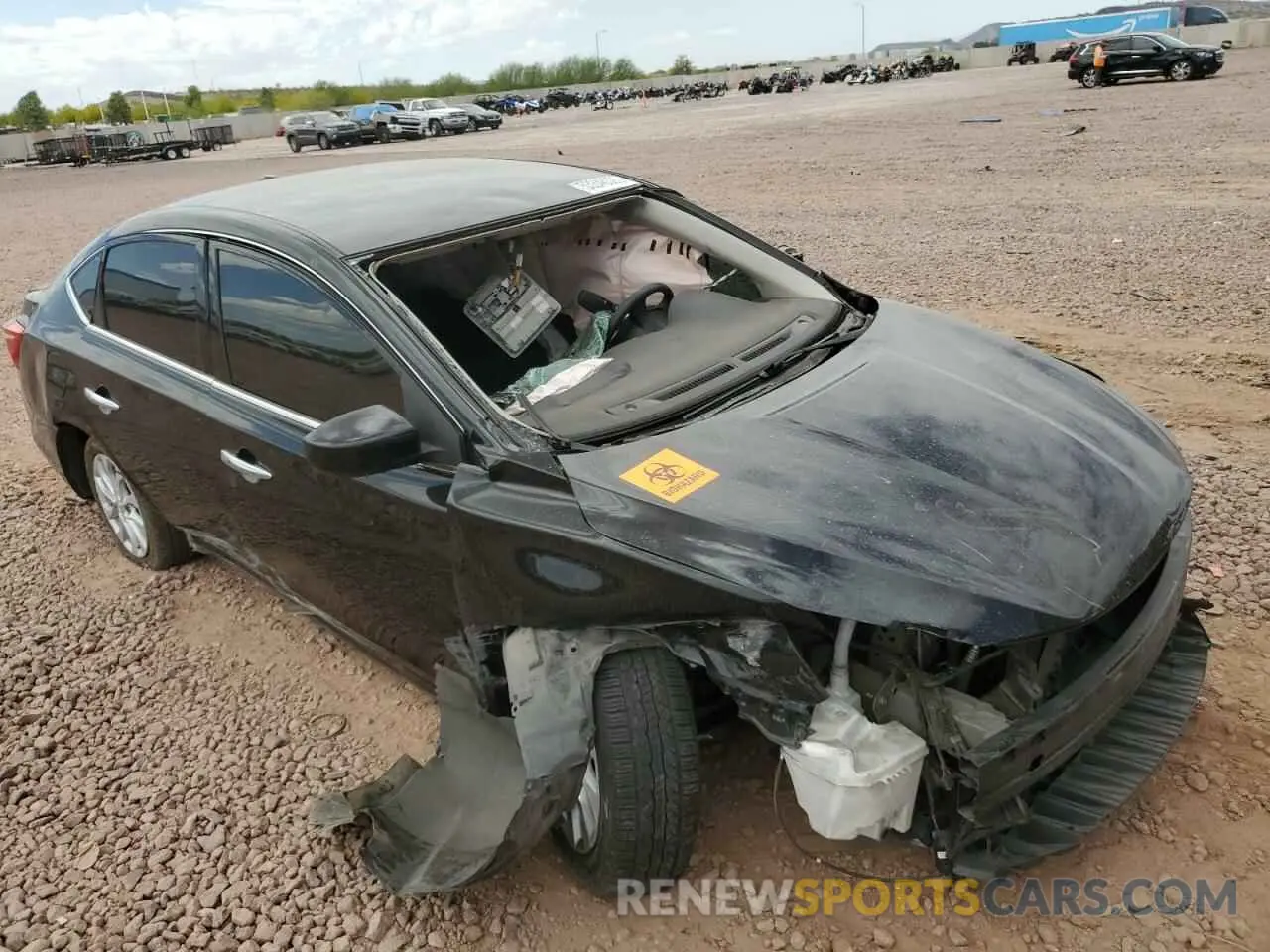 4 Photograph of a damaged car 3N1AB7AP4KY453486 NISSAN SENTRA 2019