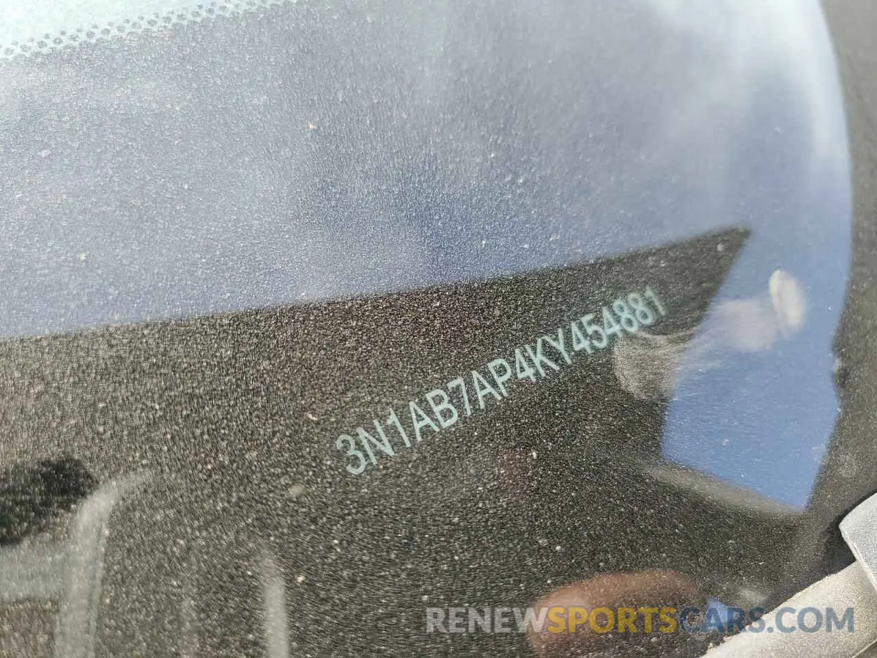 14 Photograph of a damaged car 3N1AB7AP4KY454881 NISSAN SENTRA 2019