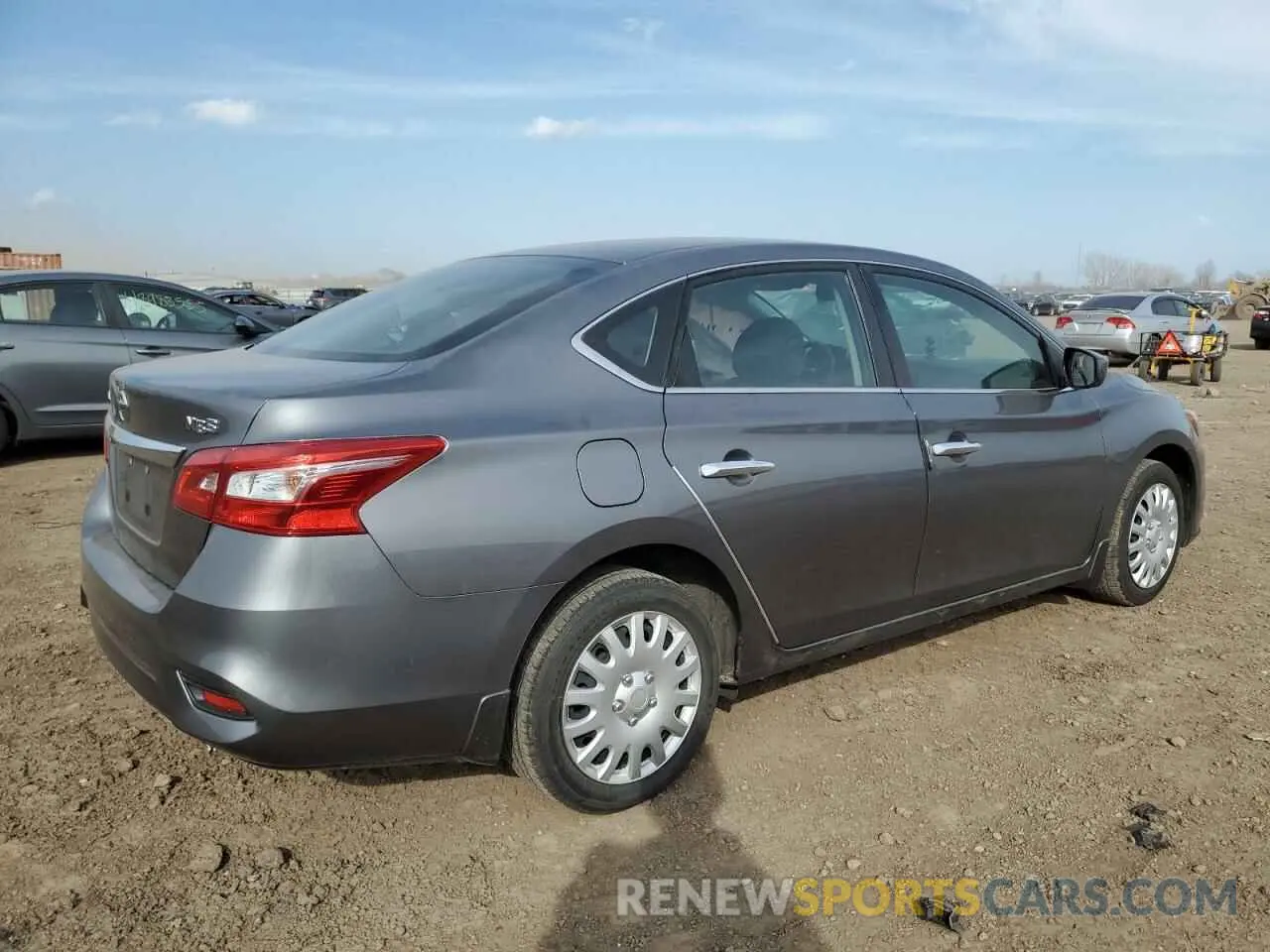 3 Photograph of a damaged car 3N1AB7AP4KY454881 NISSAN SENTRA 2019