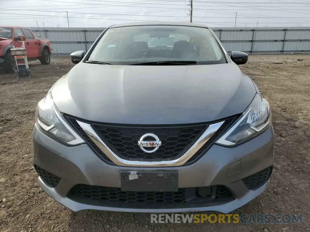 5 Photograph of a damaged car 3N1AB7AP4KY454881 NISSAN SENTRA 2019