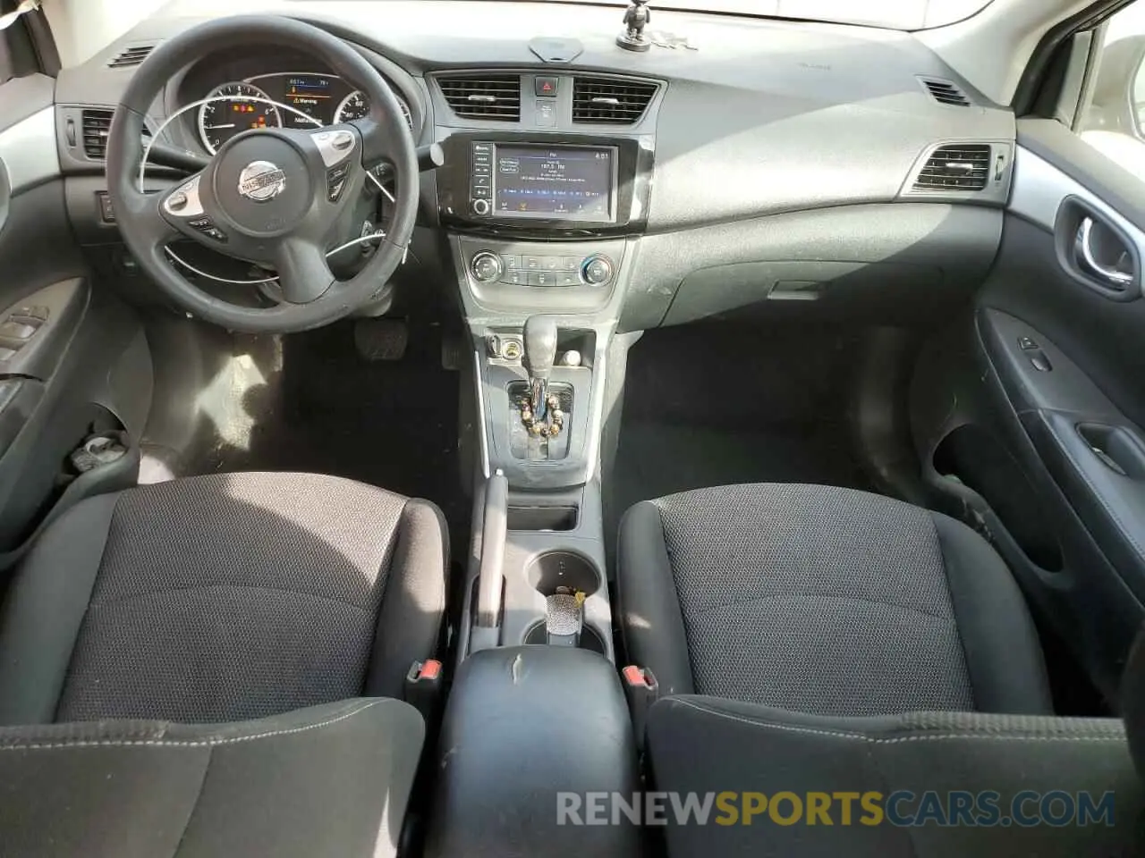 8 Photograph of a damaged car 3N1AB7AP4KY454881 NISSAN SENTRA 2019