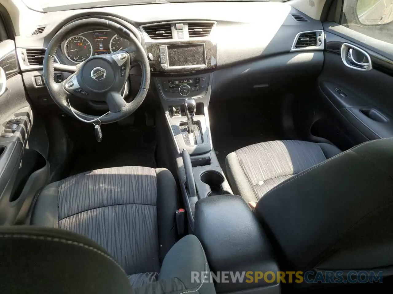8 Photograph of a damaged car 3N1AB7AP4KY456713 NISSAN SENTRA 2019