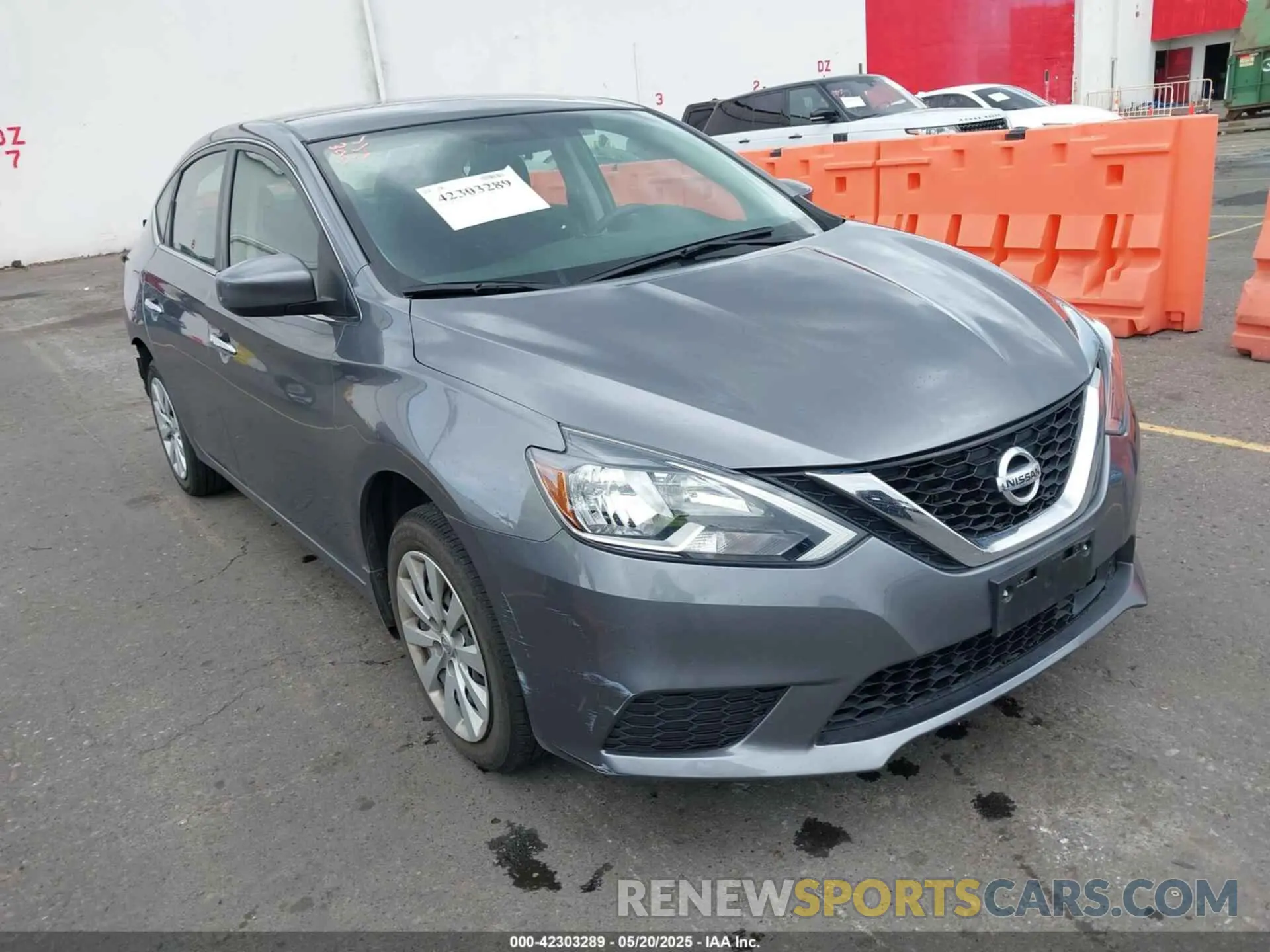 1 Photograph of a damaged car 3N1AB7AP4KY456873 NISSAN SENTRA 2019