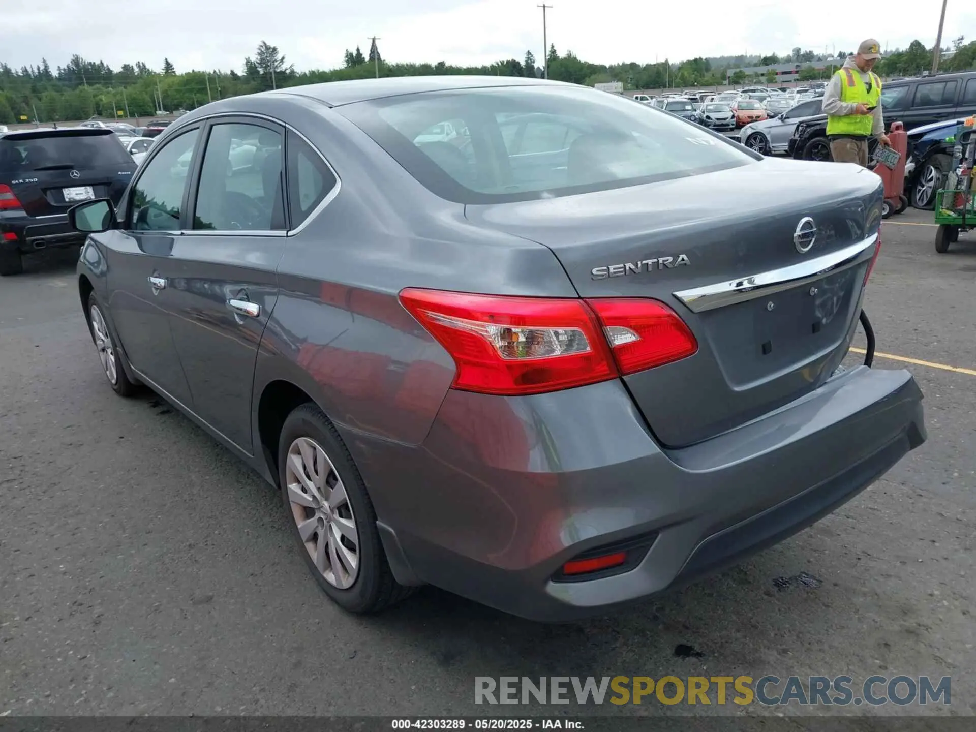 3 Photograph of a damaged car 3N1AB7AP4KY456873 NISSAN SENTRA 2019