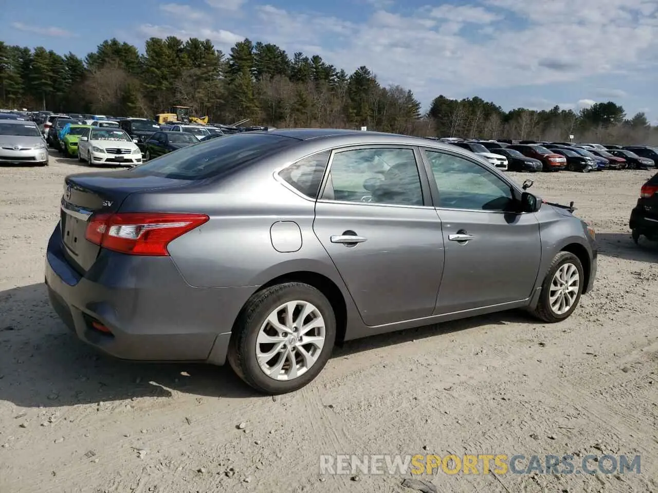 3 Photograph of a damaged car 3N1AB7AP5KL602968 NISSAN SENTRA 2019