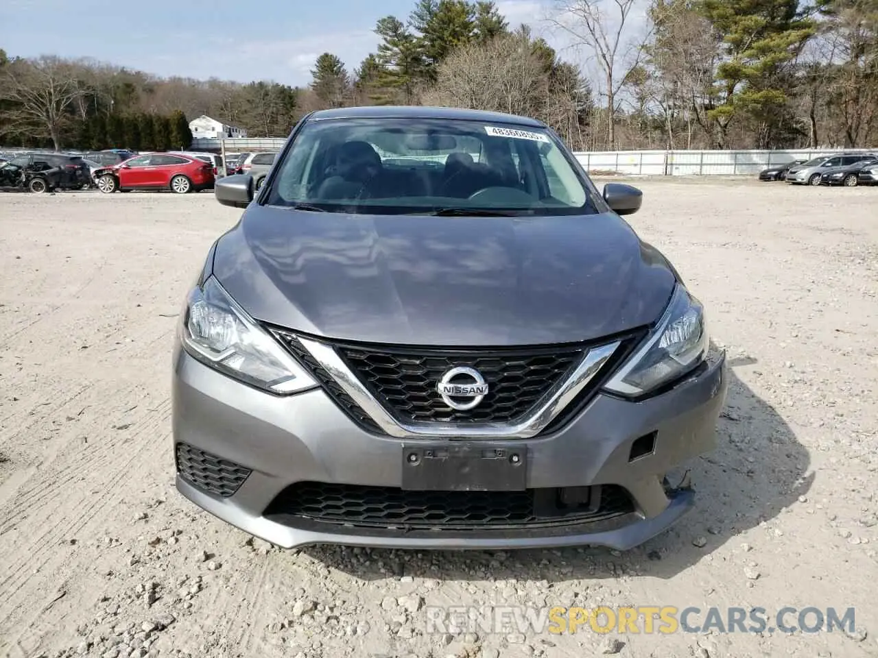 5 Photograph of a damaged car 3N1AB7AP5KL602968 NISSAN SENTRA 2019