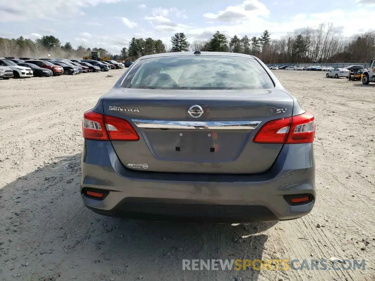 6 Photograph of a damaged car 3N1AB7AP5KL602968 NISSAN SENTRA 2019