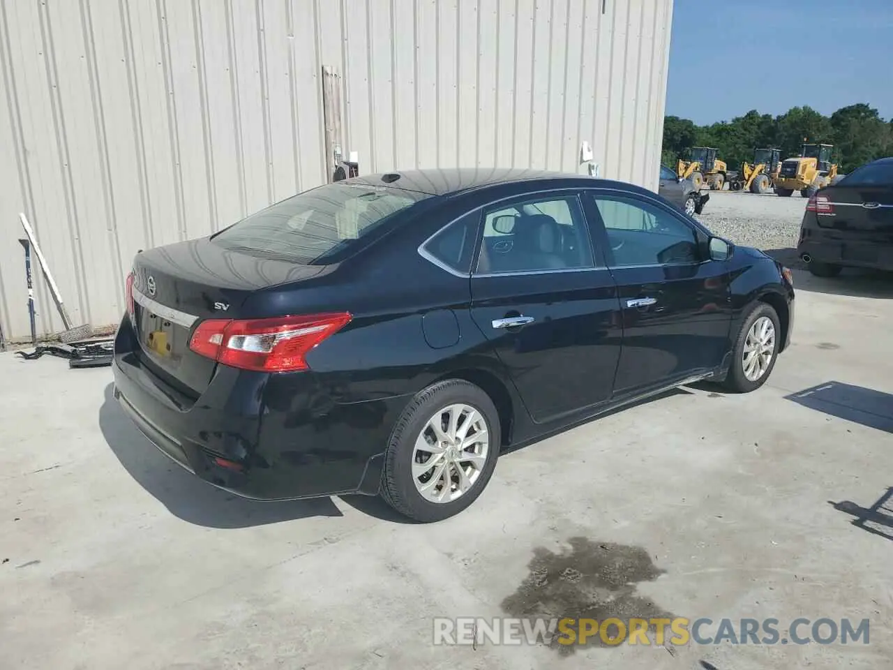 3 Photograph of a damaged car 3N1AB7AP5KL606258 NISSAN SENTRA 2019