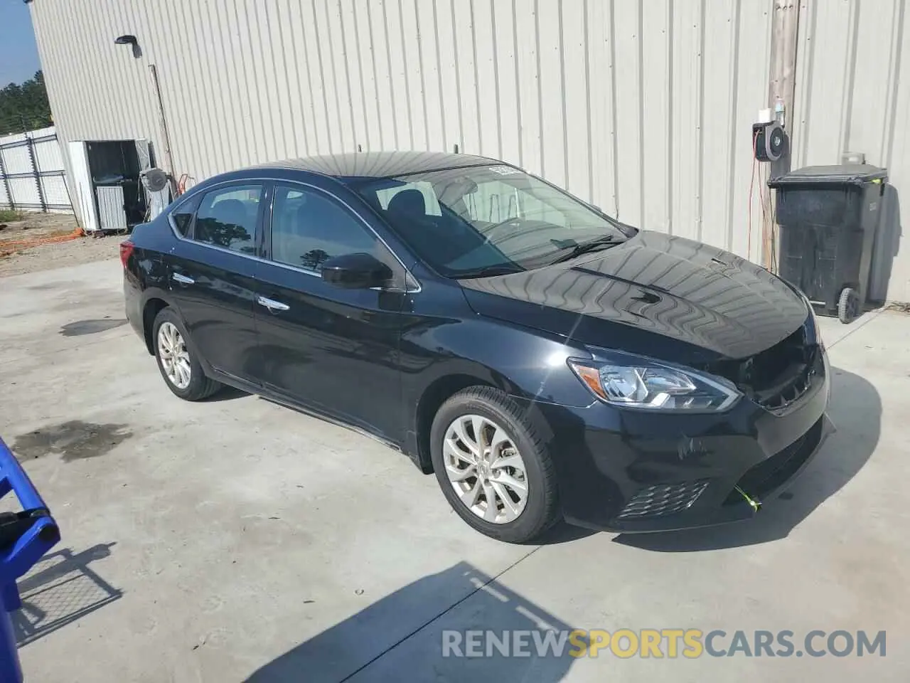 4 Photograph of a damaged car 3N1AB7AP5KL606258 NISSAN SENTRA 2019
