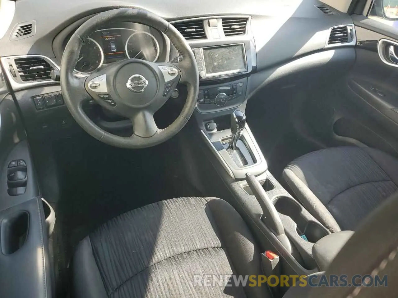 8 Photograph of a damaged car 3N1AB7AP5KL606258 NISSAN SENTRA 2019