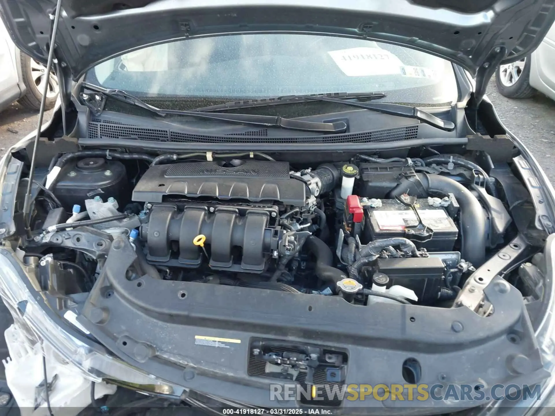 10 Photograph of a damaged car 3N1AB7AP5KL606647 NISSAN SENTRA 2019