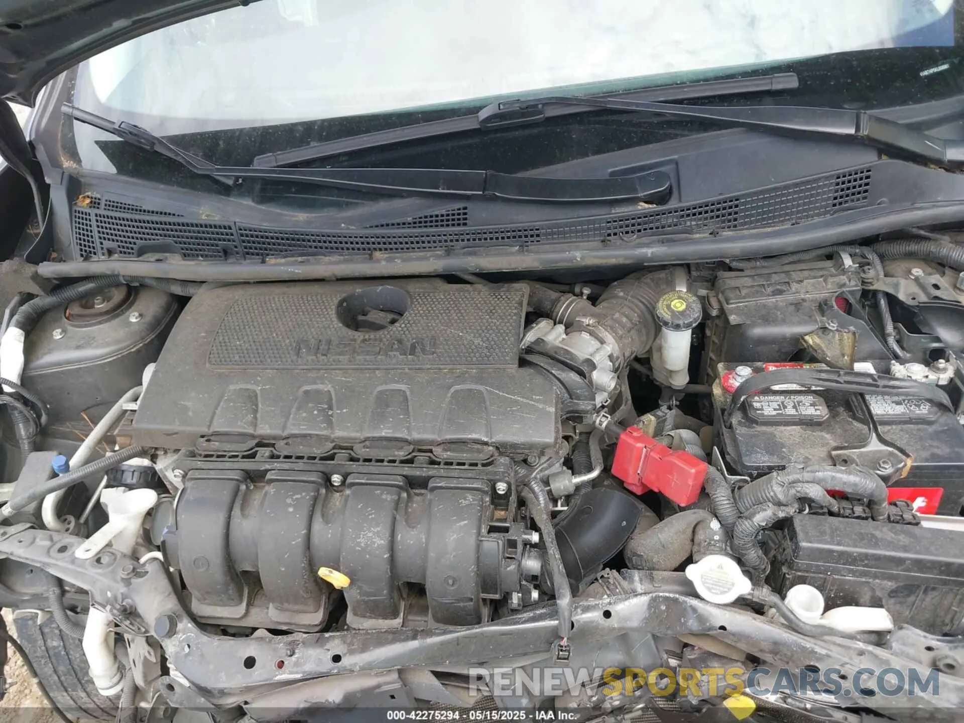 10 Photograph of a damaged car 3N1AB7AP5KL608981 NISSAN SENTRA 2019