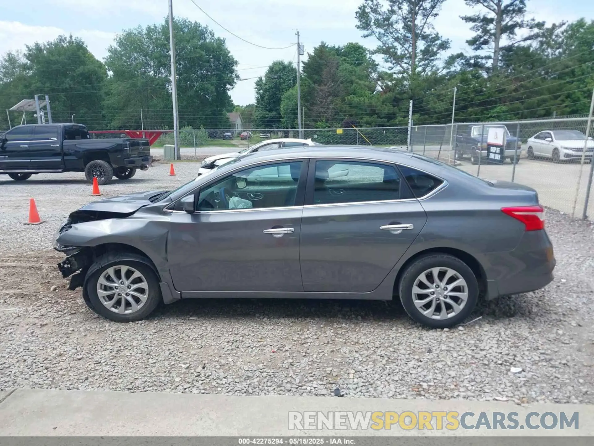 15 Photograph of a damaged car 3N1AB7AP5KL608981 NISSAN SENTRA 2019