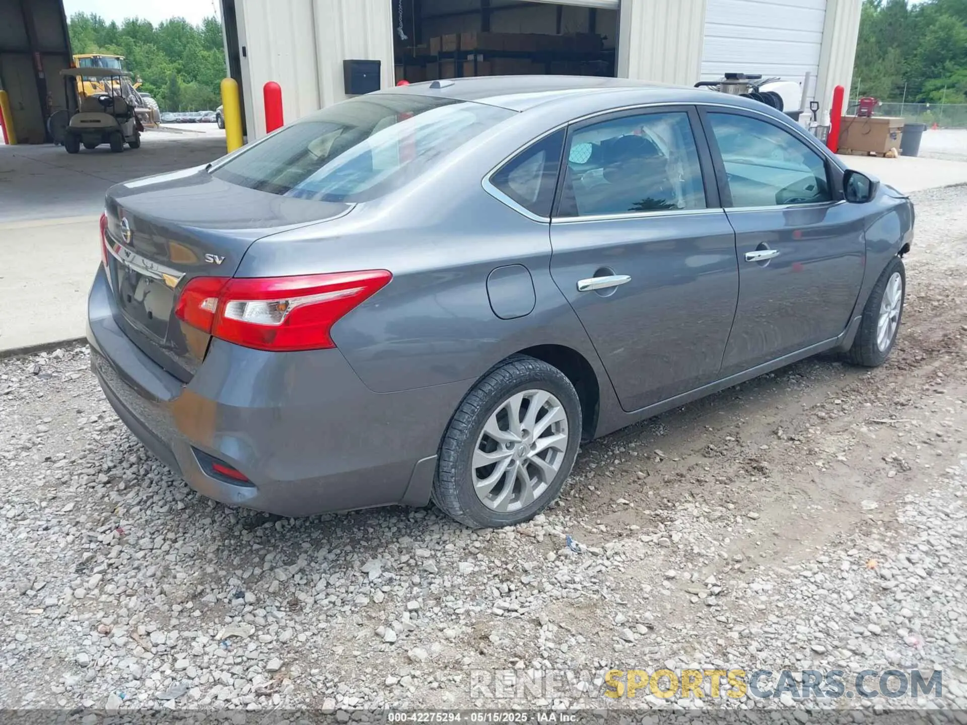 4 Photograph of a damaged car 3N1AB7AP5KL608981 NISSAN SENTRA 2019