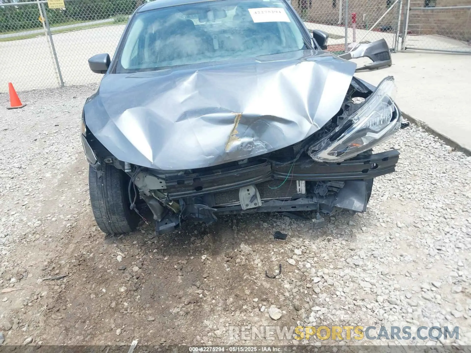 6 Photograph of a damaged car 3N1AB7AP5KL608981 NISSAN SENTRA 2019