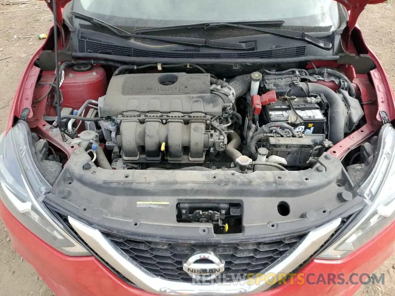 11 Photograph of a damaged car 3N1AB7AP5KL611864 NISSAN SENTRA 2019
