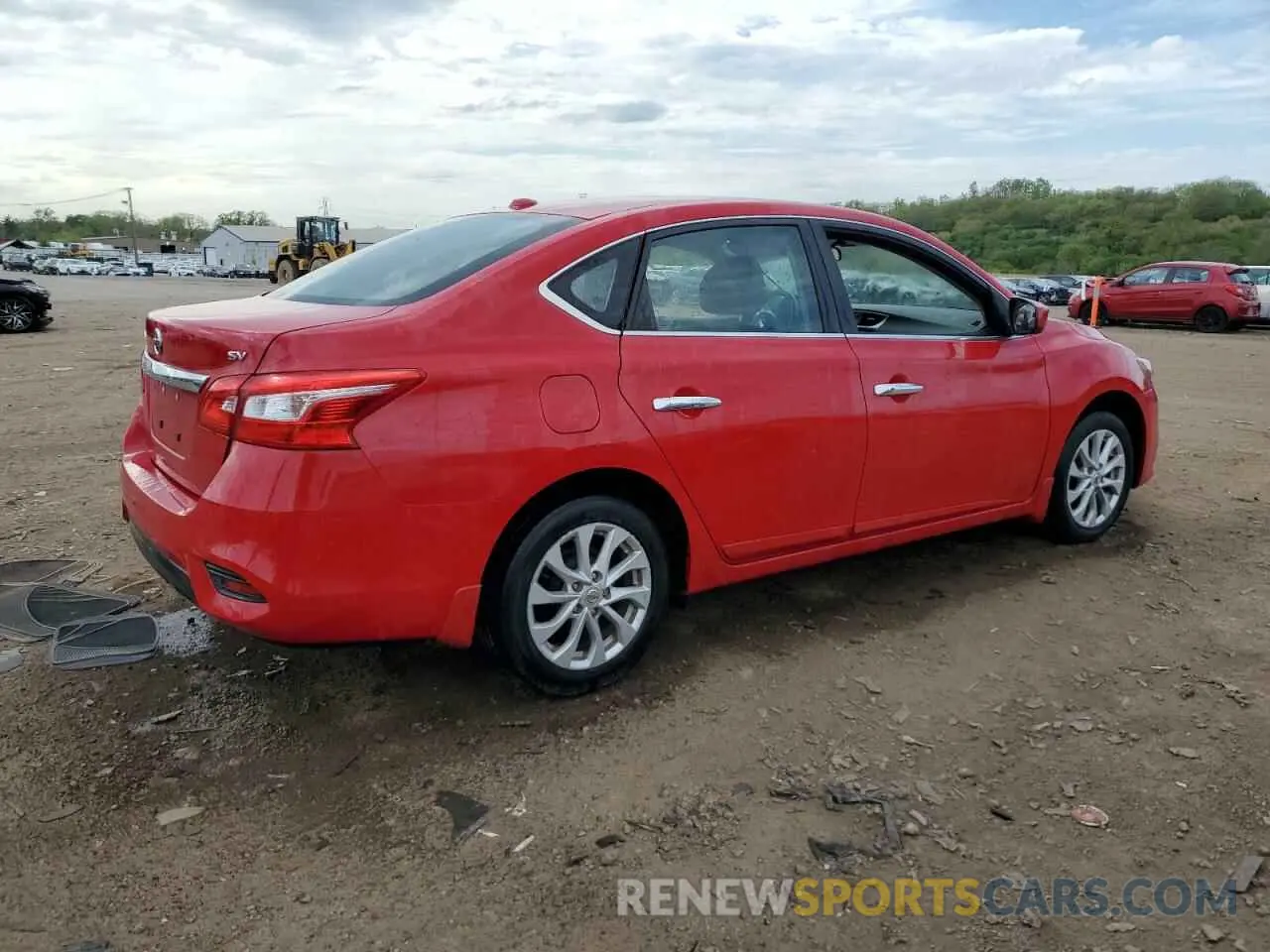 3 Photograph of a damaged car 3N1AB7AP5KL611864 NISSAN SENTRA 2019
