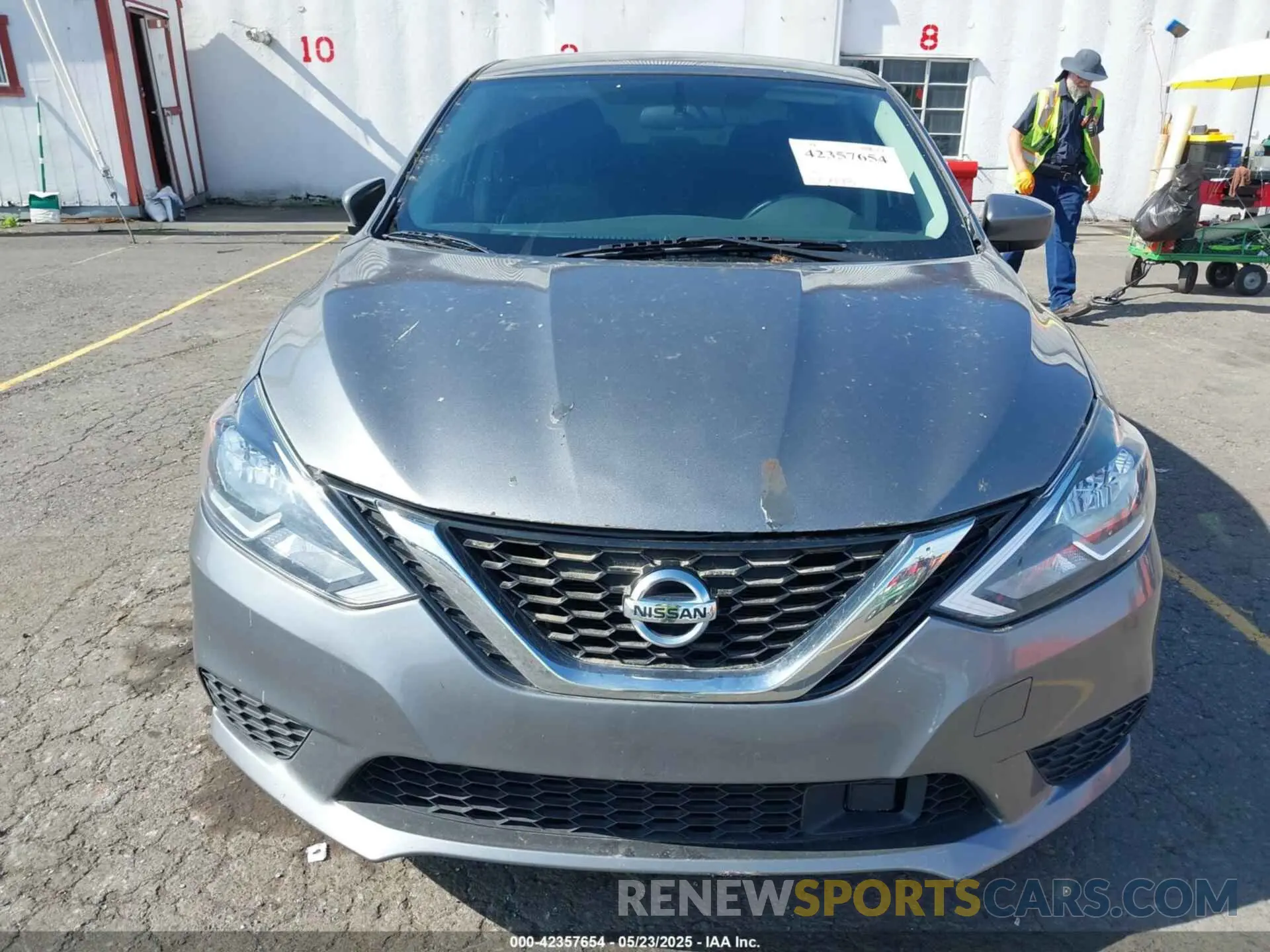 6 Photograph of a damaged car 3N1AB7AP5KL612335 NISSAN SENTRA 2019