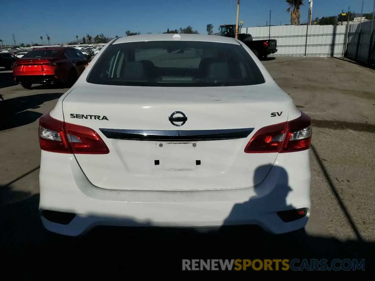6 Photograph of a damaged car 3N1AB7AP5KL612660 NISSAN SENTRA 2019