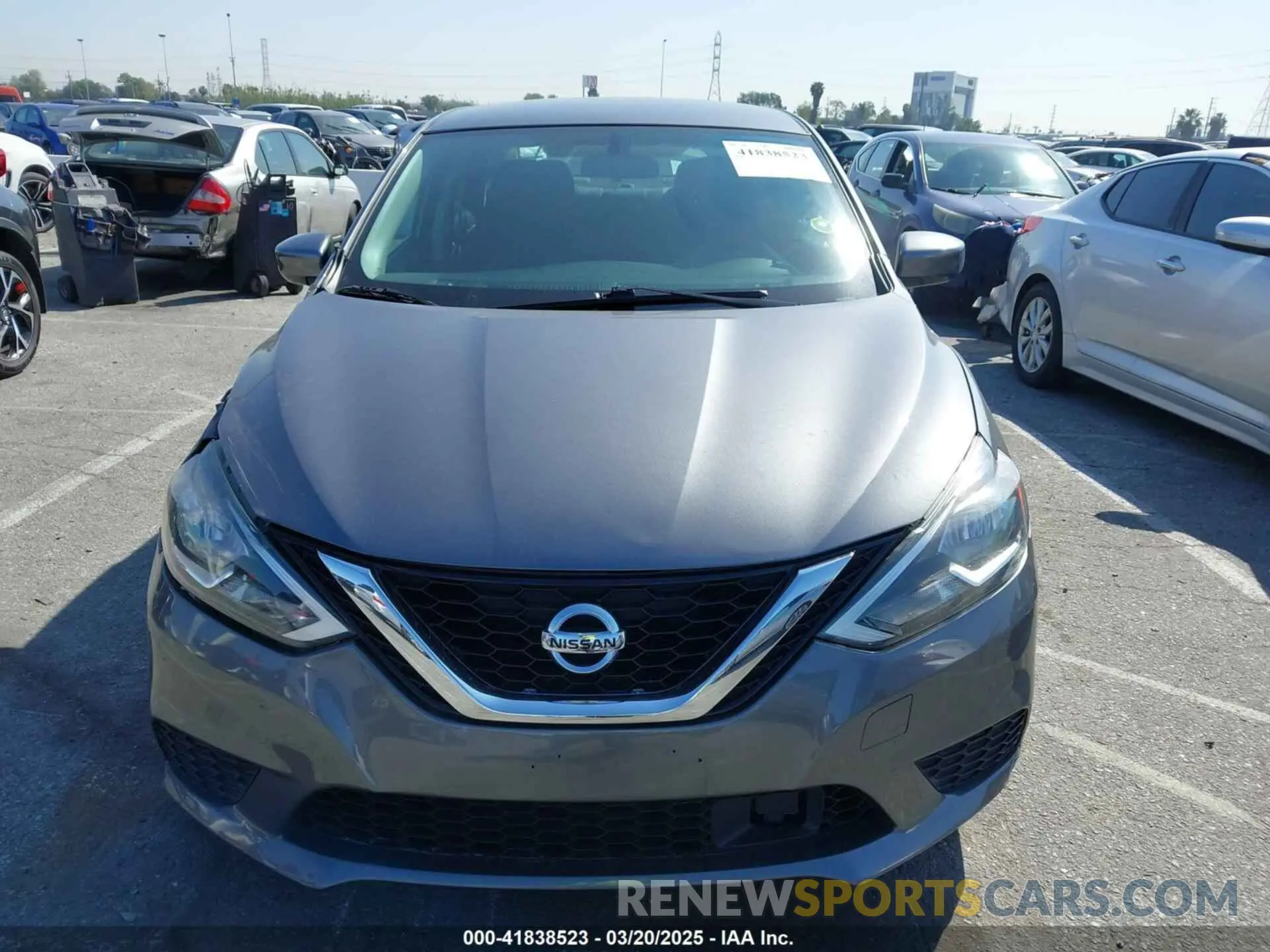 12 Photograph of a damaged car 3N1AB7AP5KL621083 NISSAN SENTRA 2019