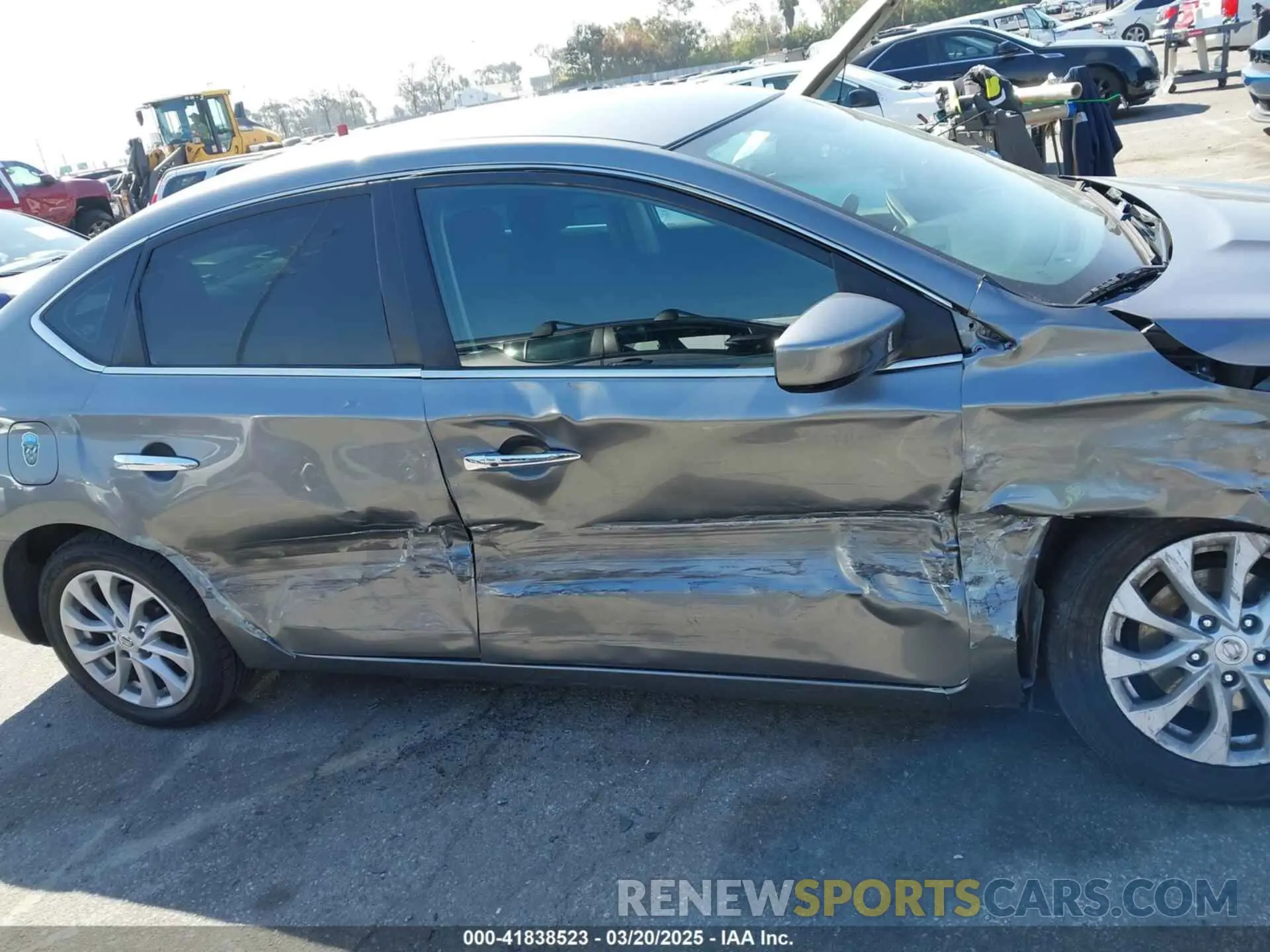13 Photograph of a damaged car 3N1AB7AP5KL621083 NISSAN SENTRA 2019