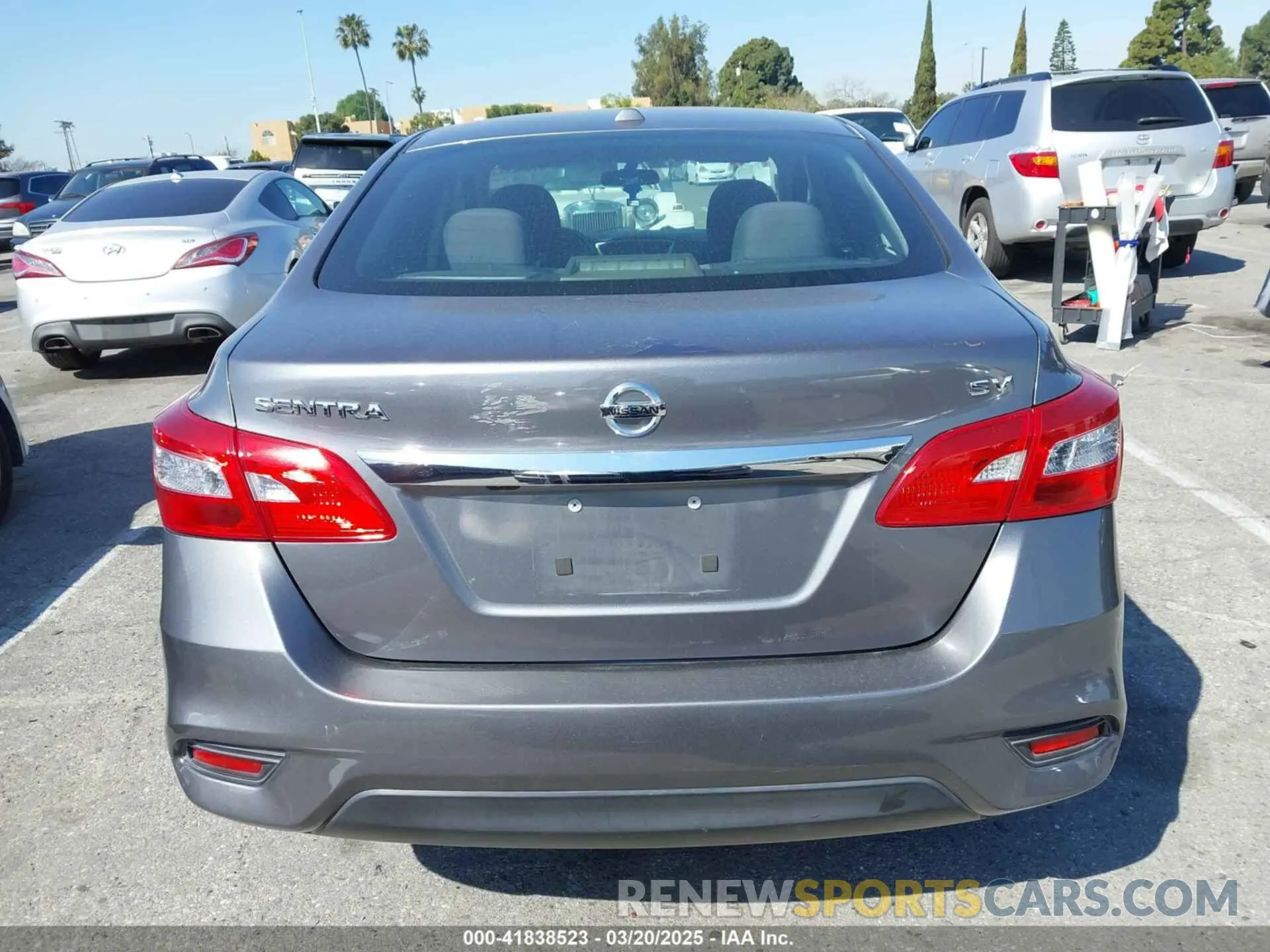 16 Photograph of a damaged car 3N1AB7AP5KL621083 NISSAN SENTRA 2019