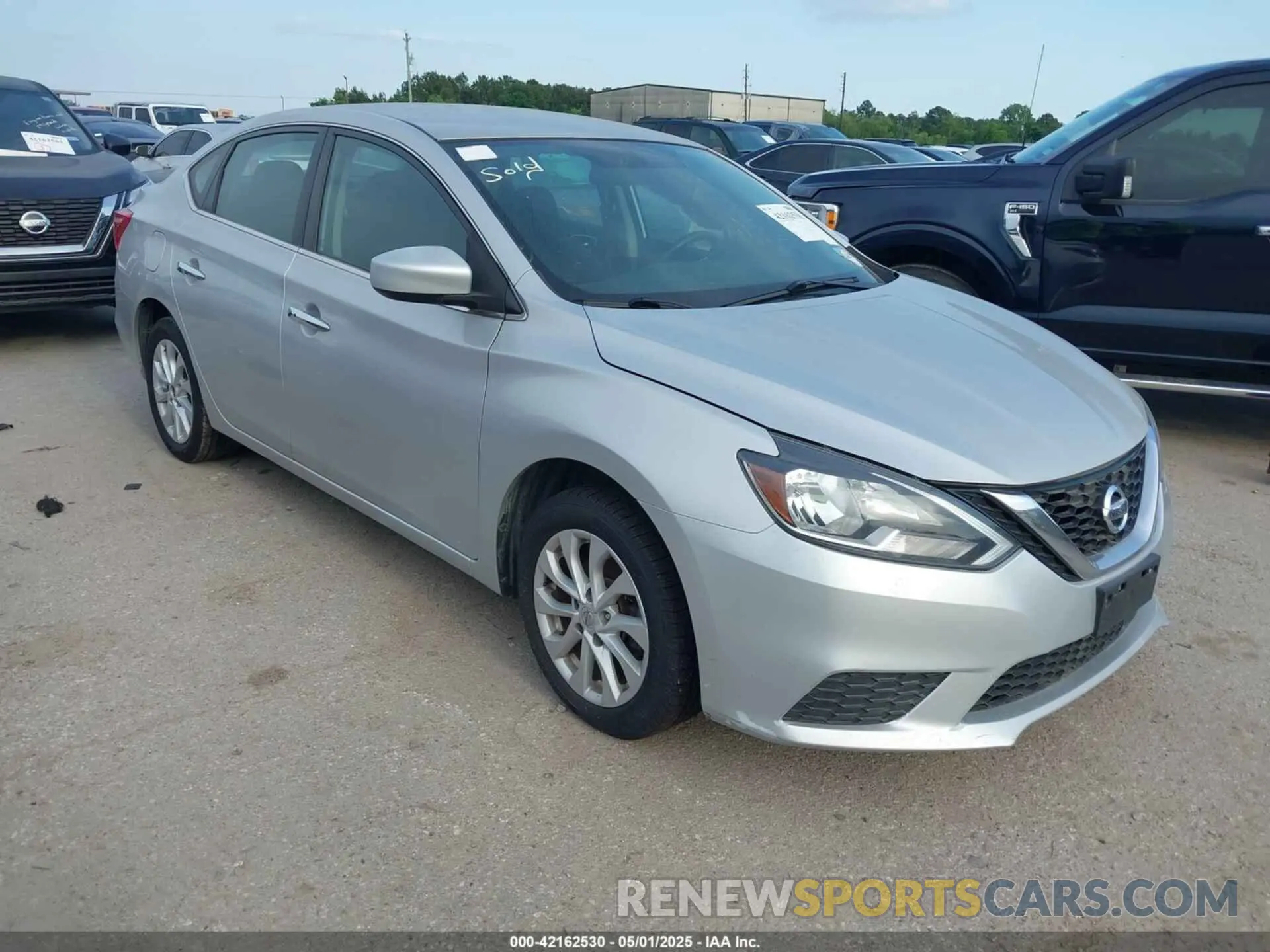 1 Photograph of a damaged car 3N1AB7AP5KL626185 NISSAN SENTRA 2019