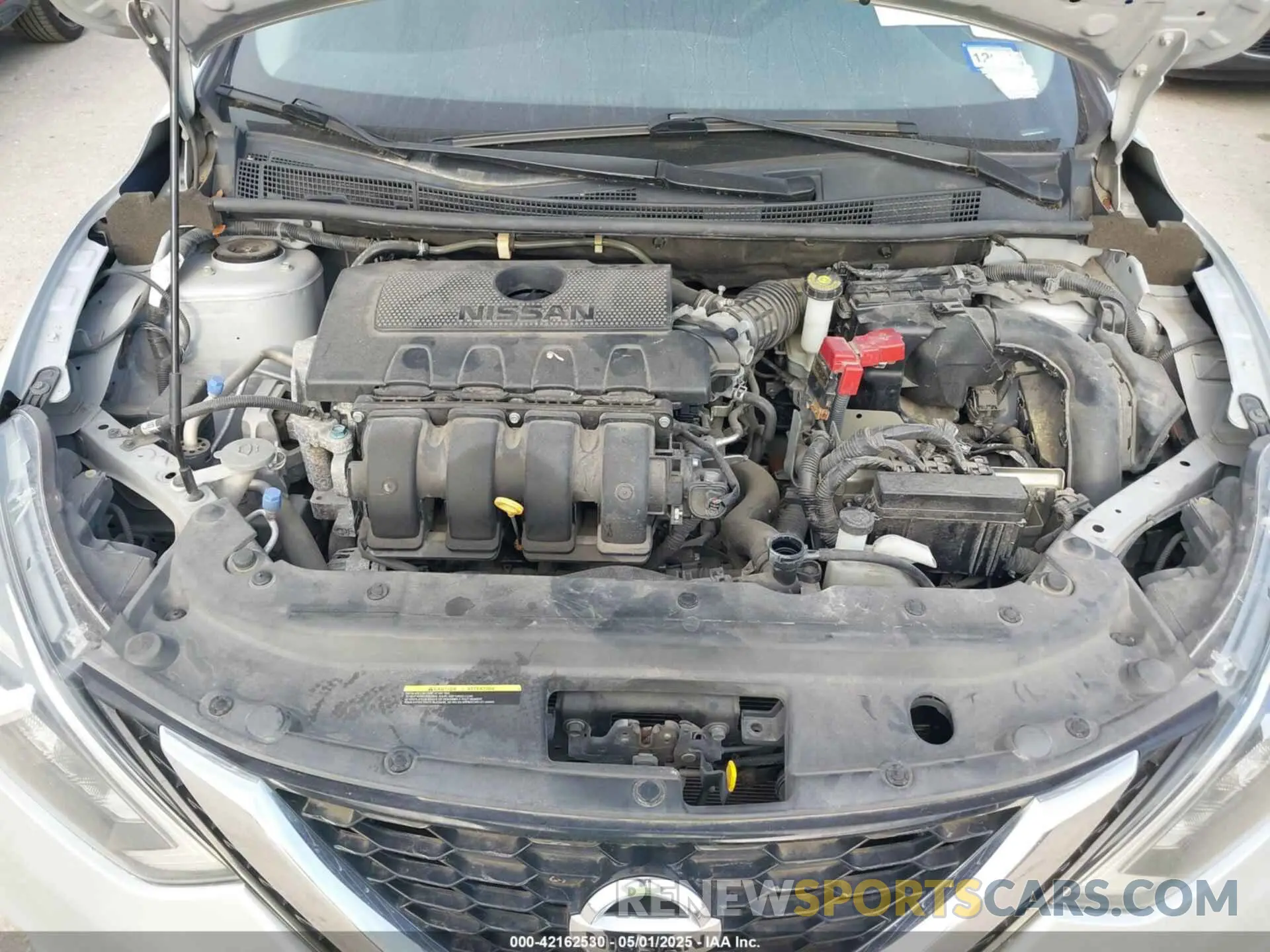 10 Photograph of a damaged car 3N1AB7AP5KL626185 NISSAN SENTRA 2019
