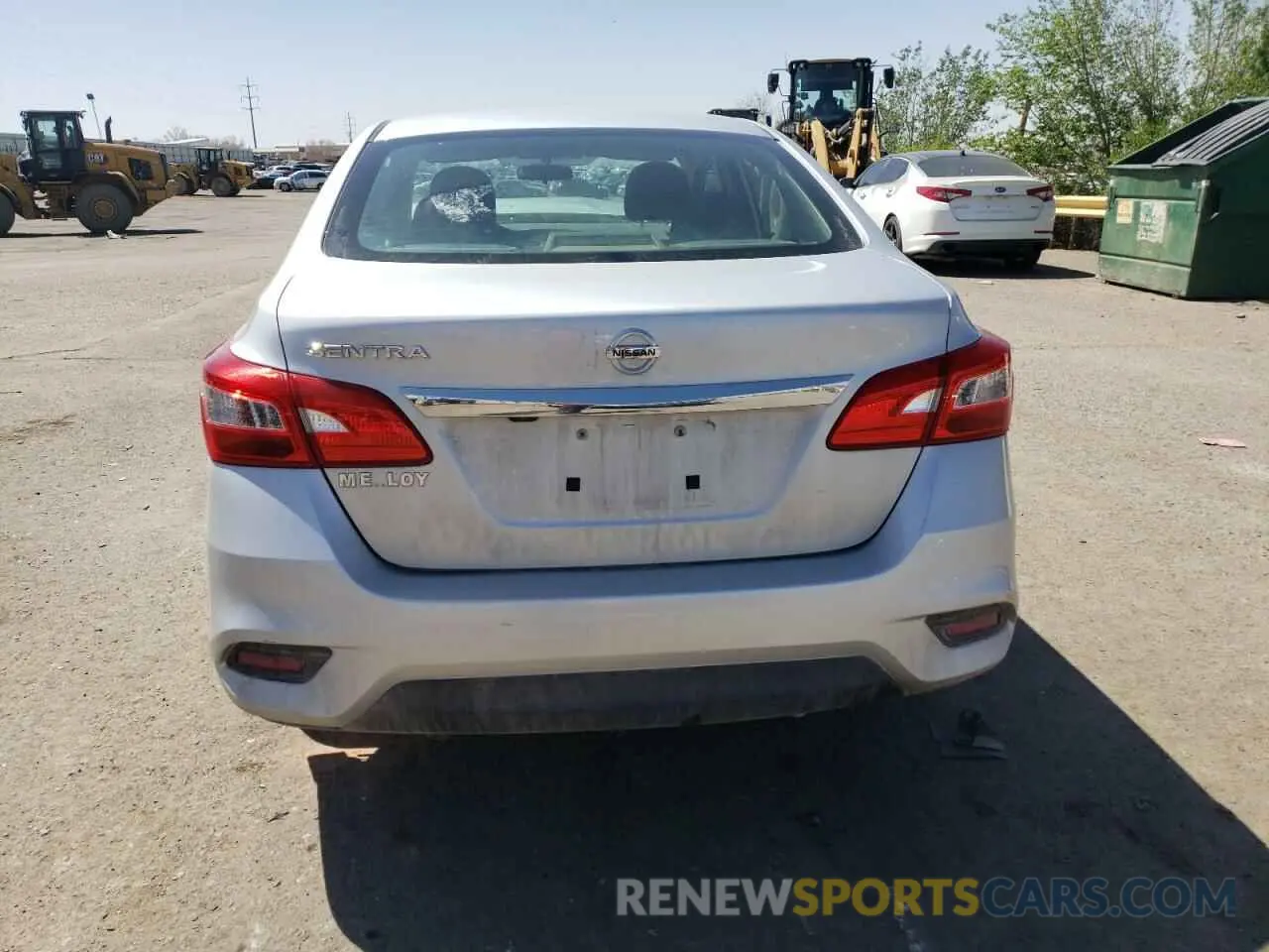 6 Photograph of a damaged car 3N1AB7AP5KY209345 NISSAN SENTRA 2019