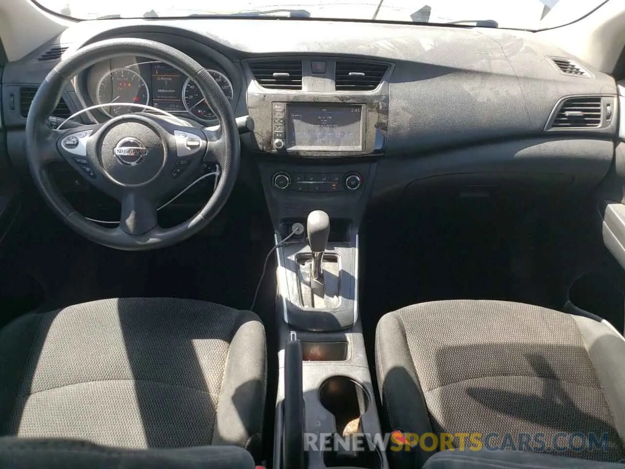 8 Photograph of a damaged car 3N1AB7AP5KY209345 NISSAN SENTRA 2019