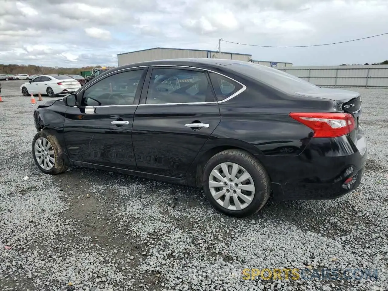 2 Photograph of a damaged car 3N1AB7AP5KY213167 NISSAN SENTRA 2019