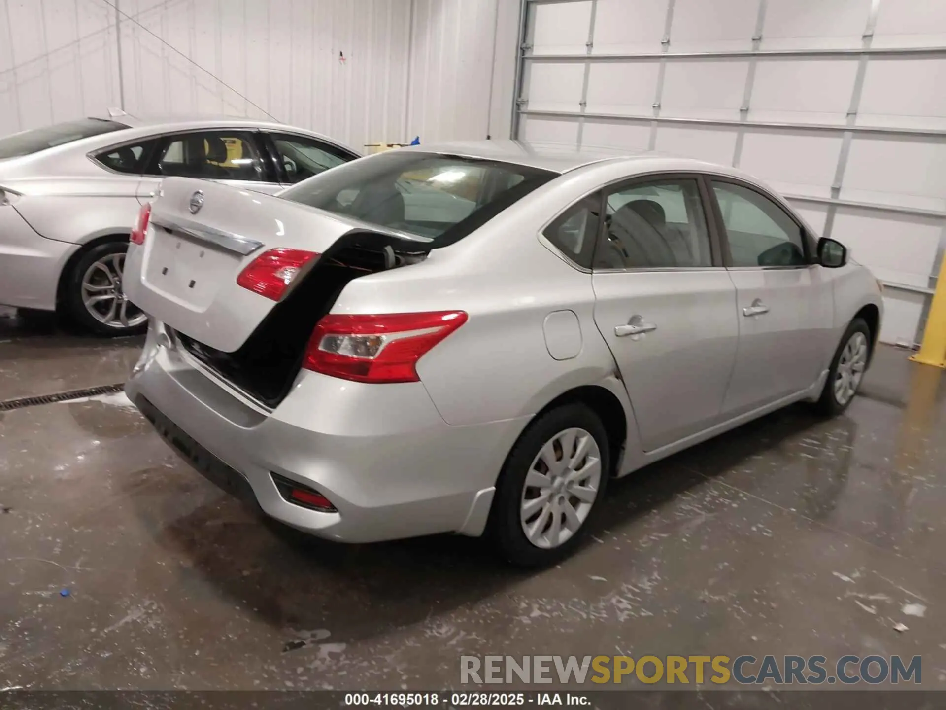 4 Photograph of a damaged car 3N1AB7AP5KY218689 NISSAN SENTRA 2019