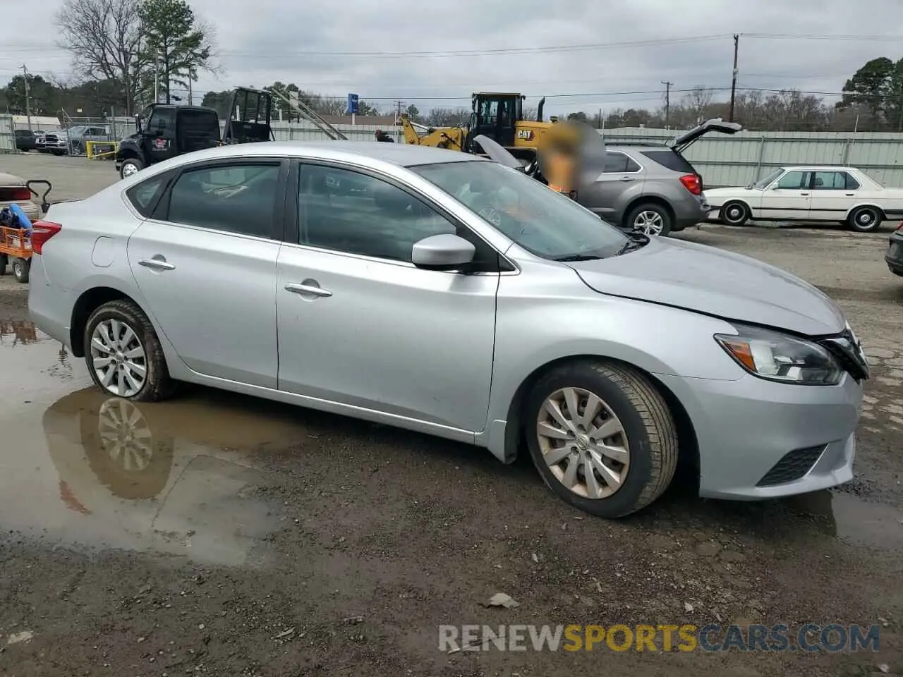 4 Photograph of a damaged car 3N1AB7AP5KY219471 NISSAN SENTRA 2019