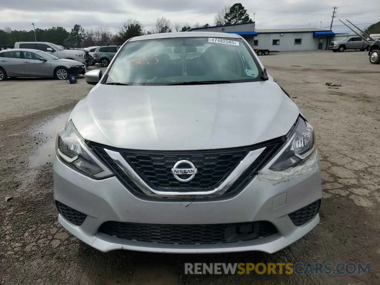 5 Photograph of a damaged car 3N1AB7AP5KY219471 NISSAN SENTRA 2019