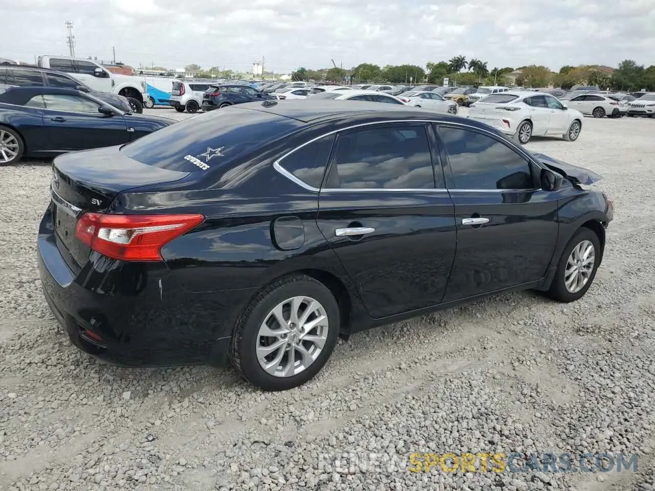 3 Photograph of a damaged car 3N1AB7AP5KY221043 NISSAN SENTRA 2019