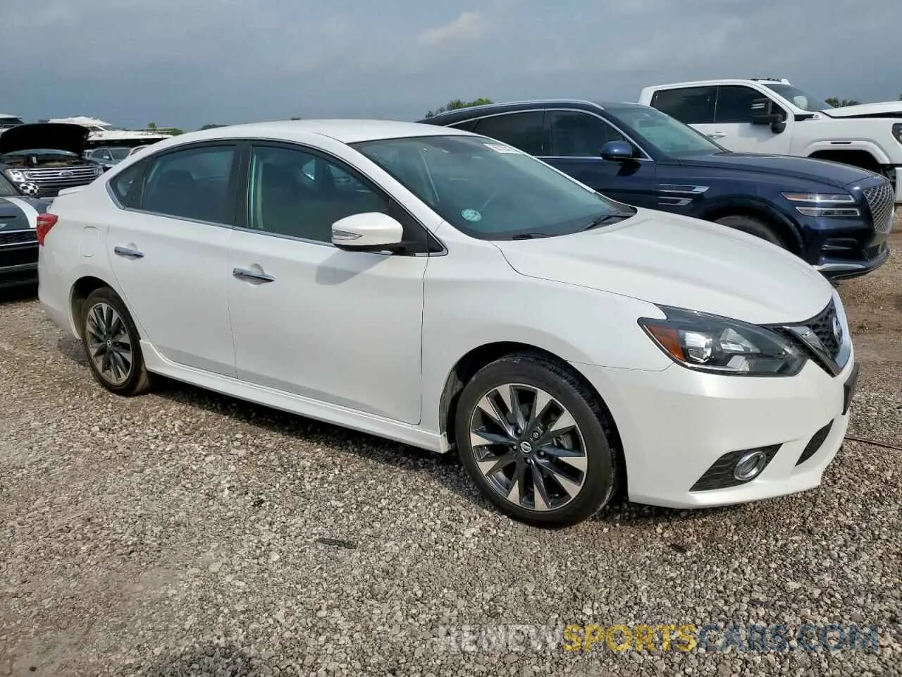 4 Photograph of a damaged car 3N1AB7AP5KY222628 NISSAN SENTRA 2019