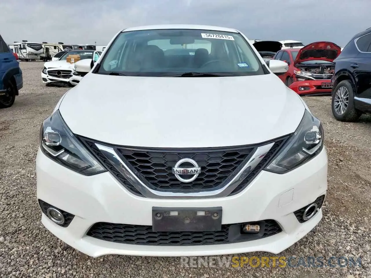 5 Photograph of a damaged car 3N1AB7AP5KY222628 NISSAN SENTRA 2019