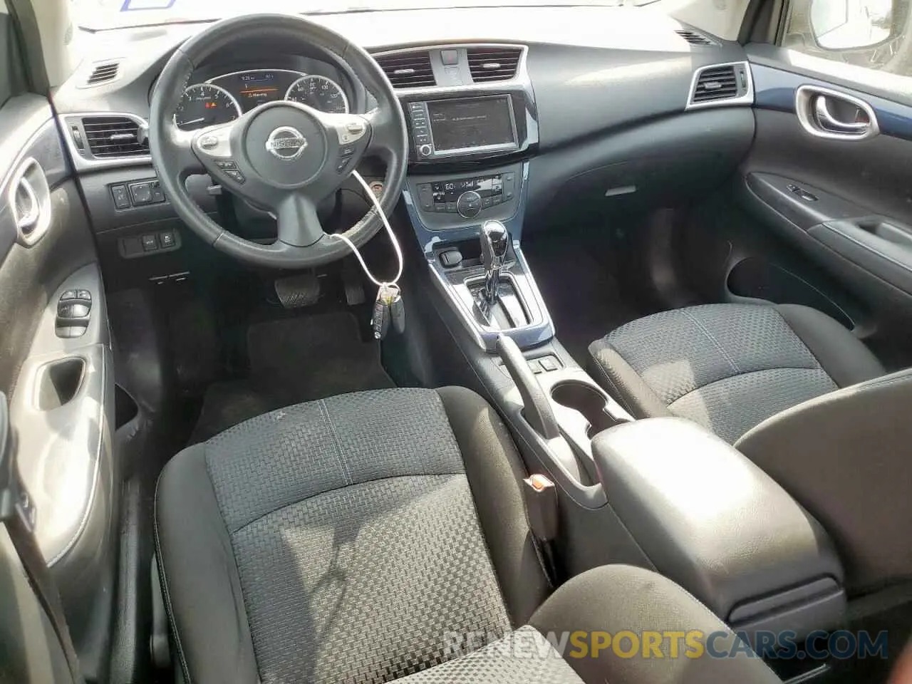 8 Photograph of a damaged car 3N1AB7AP5KY222628 NISSAN SENTRA 2019