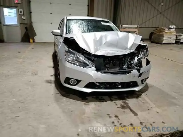 10 Photograph of a damaged car 3N1AB7AP5KY223312 NISSAN SENTRA 2019