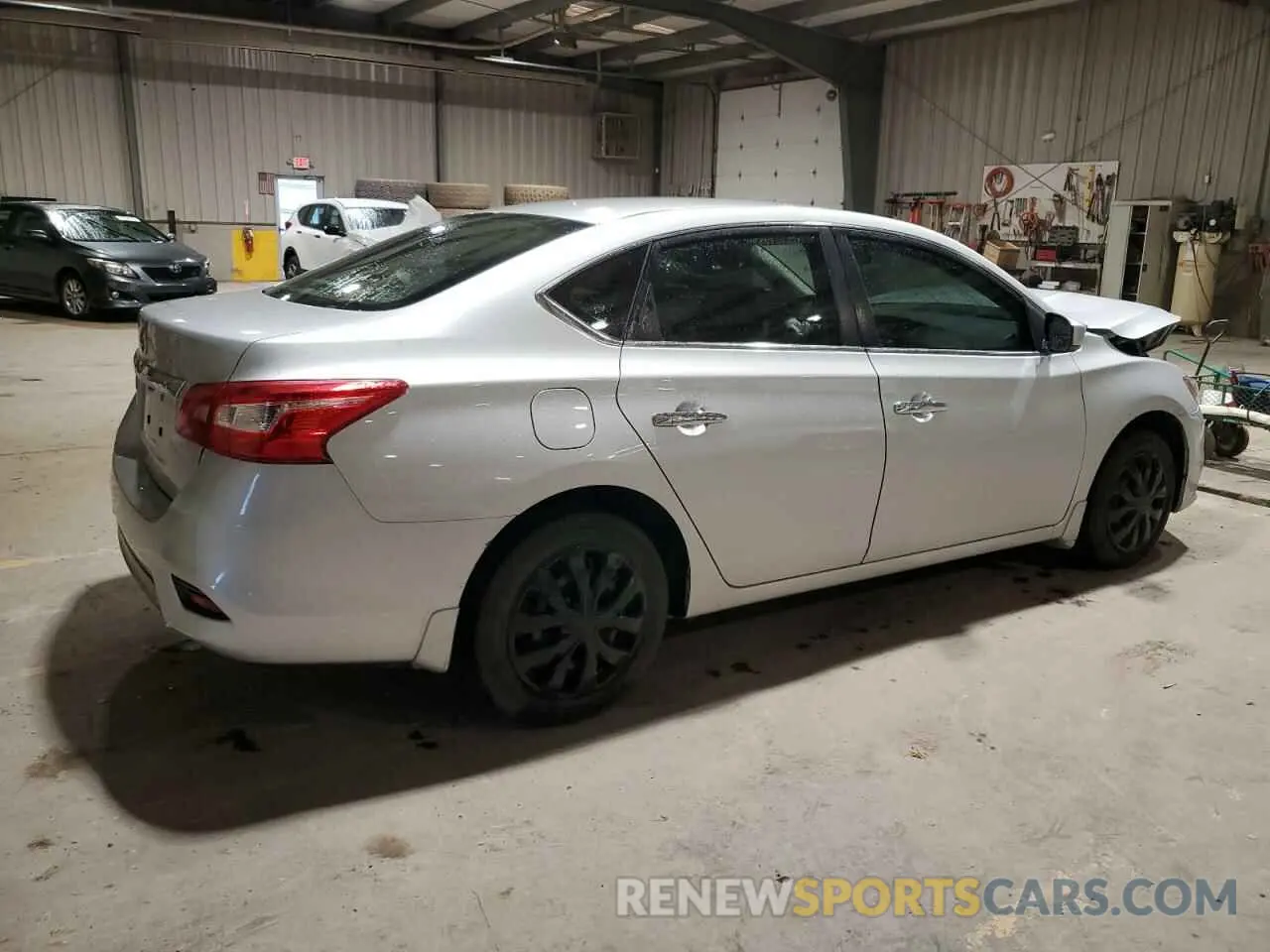 3 Photograph of a damaged car 3N1AB7AP5KY223312 NISSAN SENTRA 2019